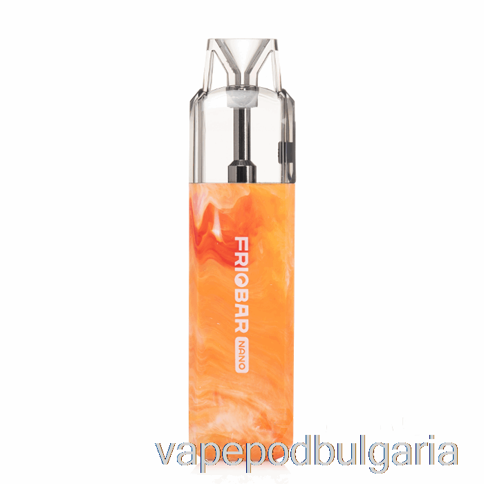 Vape 10000 Дръпки Freemax Friobar Nano Disposable Pod System Orange